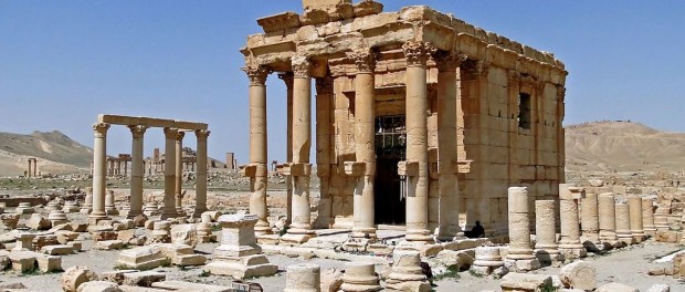 templul lui baal-shamin din palmyra