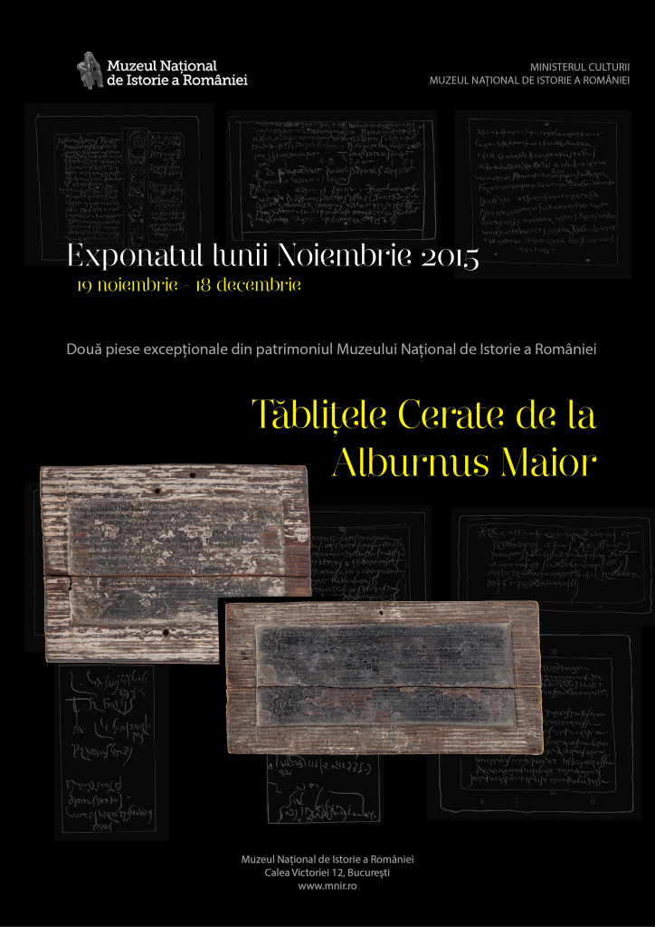 Afis_Exponatul lunii noiembrie 2015
