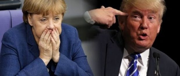 trump-merkel