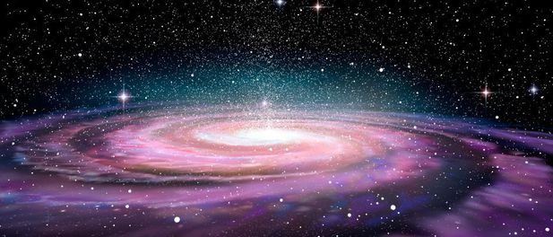 48877447 - spiral galaxy in deep spcae, 3d illustration