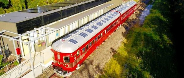 primul tren solar din lume