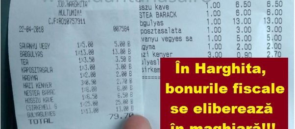 bonuri in maghiara