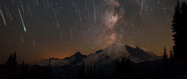 2015STE - Mount Rainier NP - Matthew Dieterich - Perseids 2015