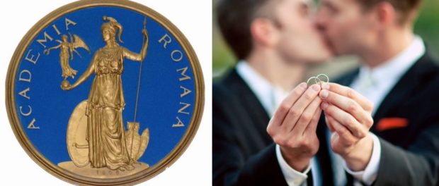 academia romana cuplu gay
