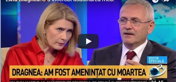 dragnea amenintare cu moartea