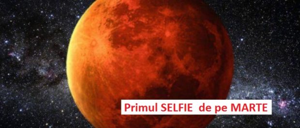 PRIMUL SELFIE DE PE MARTE