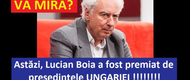 Lucian boia premiat de presedintele ungariei