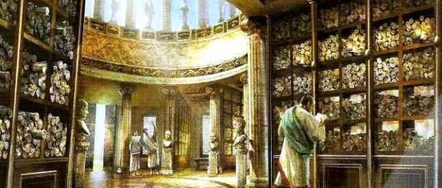 biblioteca din Alexandria