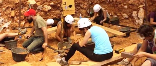 situl Atapuerca din Spania,