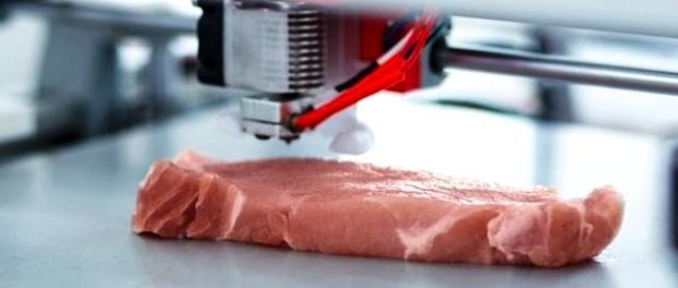 carne imprimata 3 D