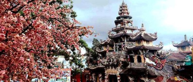 Linh Phuoc templu Vietnam