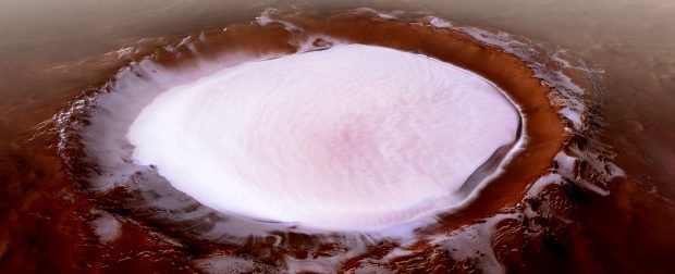 crater inghetat