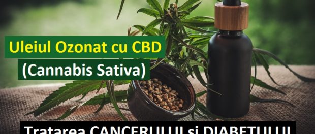 Ulei de canepa cu CBD ozonat