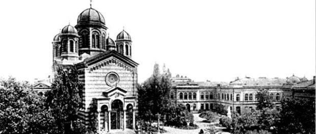vedere-dinspre-calea-rahovei-cu-biserica-domnita-balasa-si-asezamintele-brancovenesti-545