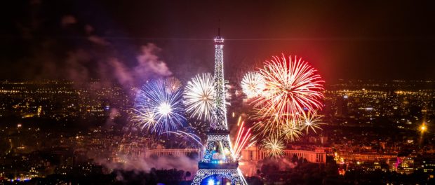feu d'artifice du 14 juillet 2013 sur le sites de la Tour Eiffel