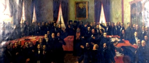 Foto „Proclamarea Unirii (24 Ianuarie 1859)”_Theodor Aman