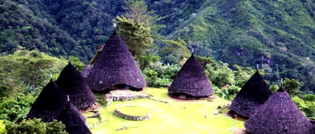 Satul jungla indonezia
