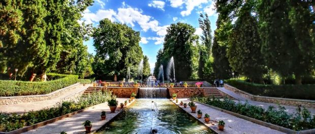 gradina din mahan, iran