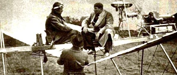 cel dintii avion in bucuresti
