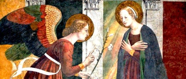 Annunciation_Melozzo_da_Forli_Pantheon